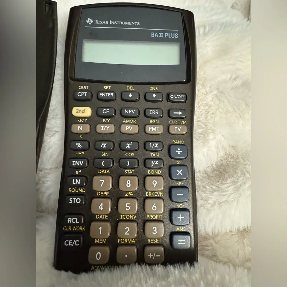 Texas Instruments Graphing Calculator in Classic Black